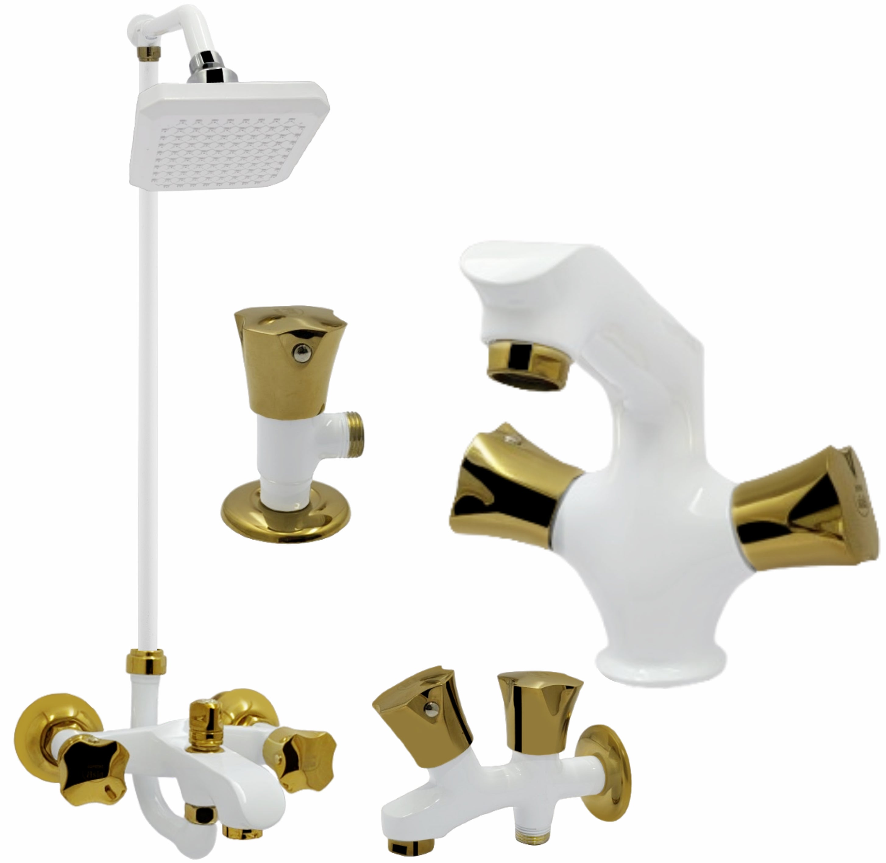 Eco Bath Set White Gold