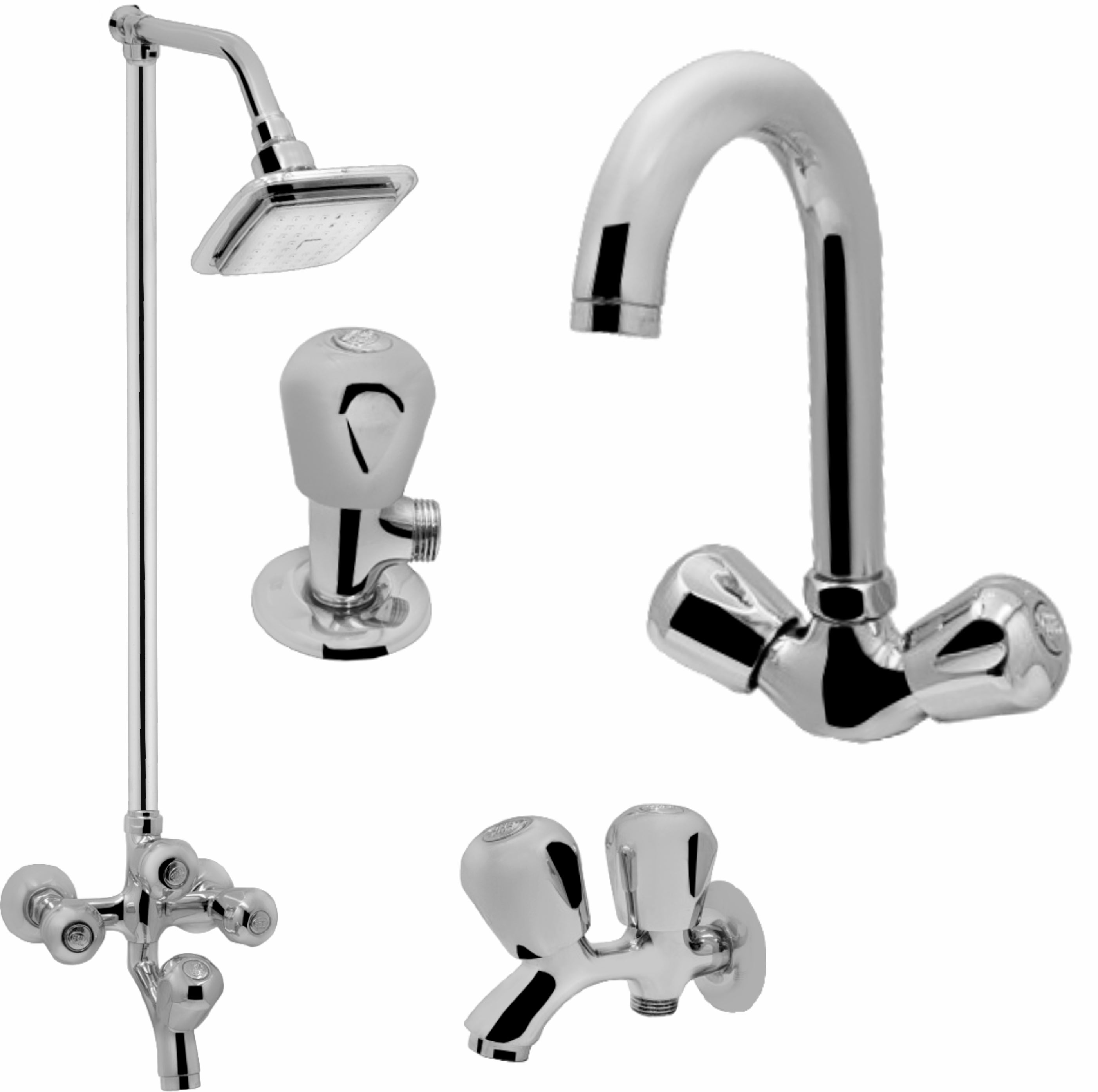 Classic Alpha Bath Set